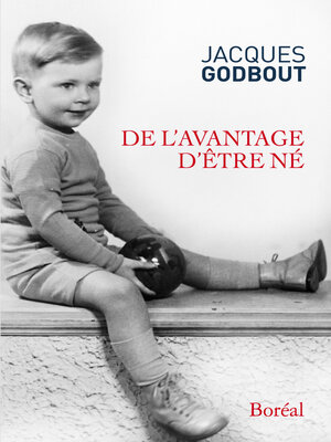 cover image of De l'avantage d'être né